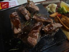 石烧西冷牛排-缦云里花园餐厅