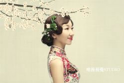 水墨工笔画-巴黎婚纱摄影工作室