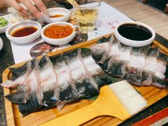 草家烤鳗鱼-草家酱蟹炭火烤肉店(珲春南路一店)