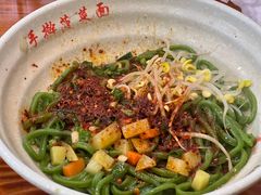 -手擀菠菜面(西康路店)