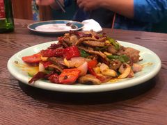 老回民爆炒牛肚-亚克西姆新疆菜(库车店)