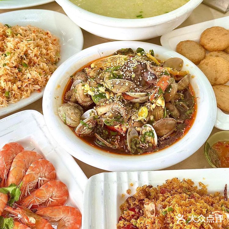 新鲜海鲜必须安排清爽的捞汁小海鲜‼