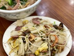炒年糕加香肠-马路桥姜汤面(江城大楼店)