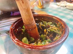 擂辣椒皮蛋-昱龙大盆牛蛙馆(三兴街总店)