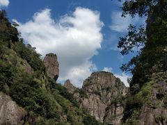-楠溪江石桅岩