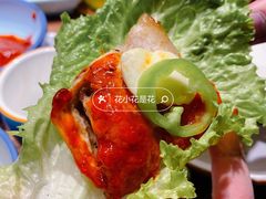 -明洞阿姨·韩式酱蟹烤肉·创意料理(三元桥店)