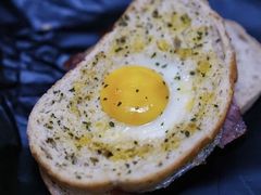 太阳蛋培根烤吐司-星巴克(广州天河北龙口店)