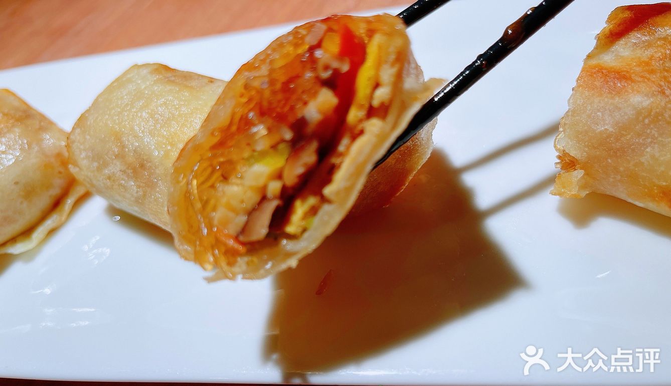 食饼筒果然还是要有肉好吃,不过胜在面皮煎的不错