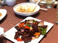 黑椒煎牛排-东方明珠老上海8号餐厅