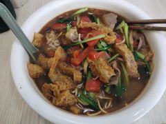 皮肚猪肝面-一家人面馆(三条巷店)