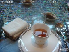 大麦红茶和部分餐碟-走马楼饭庄(慈城古县城店)