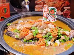 鲜青椒蛙哈哈味烤鱼-探鱼·鲜青椒爽麻烤鱼(领展购物广场店)