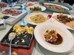 -海派美食·家宴海鲜青岛菜·石锅鲽鱼头(东方城店)