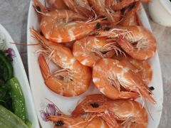 白灼鲜海虾-众味海鲜大排档·活海鲜·潮汕味(南澳店)