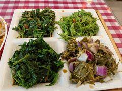 炝拌野菜-王村姑老土炕莜面村(桥东店)