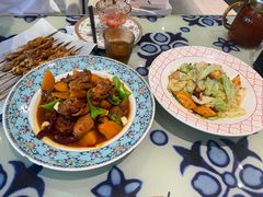鹰嘴豆莲白-撒拉花儿·新疆菜·清真(太阳宫店)
