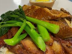 烧鹅拼猪颈肉-深井烧(竹林境社区店)