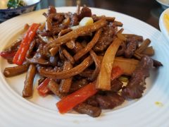 菌菇牛柳-山水茶艺馆·点心粤菜·30年老字号