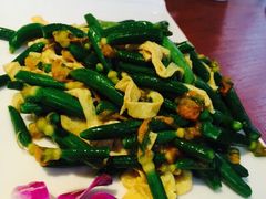 小炒黄瓜苗-院落创意菜