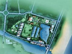 导游图：姜太公文化园导览图-日照海滨国家森林公园