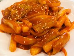鱼饼炒年糕-桃园中华料理炸酱面(燕儿岛路店)