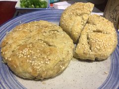 发面开花烧饼-小铫鸡汤