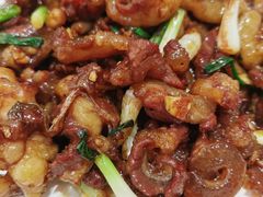 姜葱牛梅皮-巫记鸡饭店