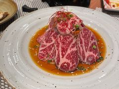 生拌牛肉-玄白·炭烤活鳗(上海首店)