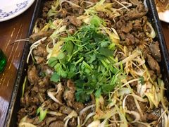 葱爆羊肉-清真永恒华威肉饼(潘家园店)