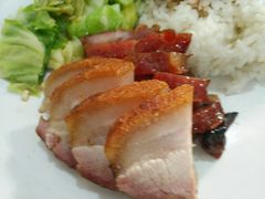 烧味双拼饭-粤味轩快餐店(天下第一泉店)