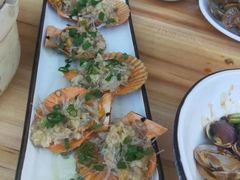 蒜蓉粉丝蒸扇贝-琼大师东方烤乳猪(亚特兰蒂斯店)