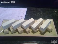 豆腐拼盘，像不像麻将？-王家渡火锅店(棕榈泉店)