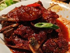 -草家酱蟹炭火烤肉店(珲春南路一店)