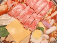 芝士肥牛年糕火锅-Meet Sun韩式大排档(五一广场7MALL店)