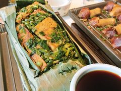 芭蕉叶包烧豆腐-沿途四季·云南菜(建外大街店)