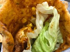 -小红车炸蛋葱油饼