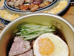 冷拌面-青瓦炭韩潮烤肉(花园道店)