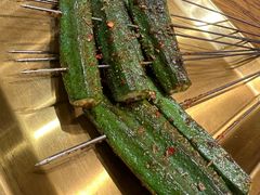 烤秋葵-必点海鲜·鲅鱼水饺(鞍山西道店)