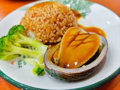 鲍鱼捞饭-叶存利海鲜大馅饺子(海宁路总店)