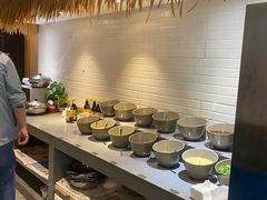 自助调料区-唐闸邵记鸡煲馆