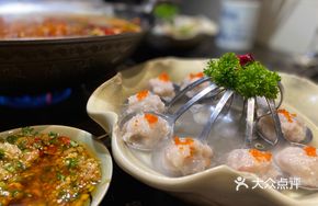 Hand-Beaten Crab and Shrimp Balls