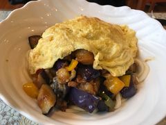 茄子肉丁鸡蛋拌面-文三里屯面馆(三里屯店)