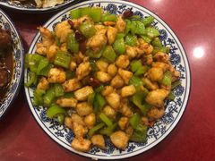 辣子鸡丁-北大地皖峰饭馆