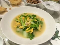 蛤蜊肉炒小白菜-良友·地标海鲜青岛菜(五四广场店)