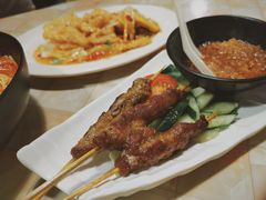 沙爹牛肉串-热浪岛马来餐厅