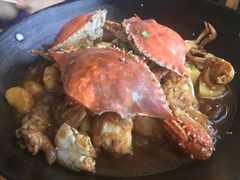 渔家蟹肉锅-地方名吃海鲜大馅蒸饺(北戴河店)