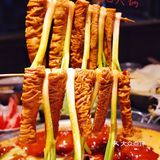 市中心也有院坝火锅|吹着傍晚的风吃火锅🥘