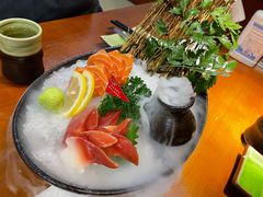 三文鱼刺身-鳗鱼家·深夜食堂(军博店)