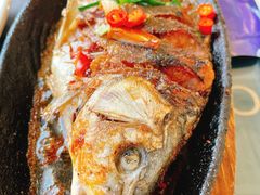 葛优躺的铁板鲫鱼-苏小牛·牛肉串(国贸店)