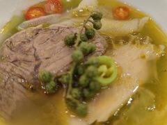椒麻牛三样-村长家的疙瘩汤·东营菜(东营茶城店)
